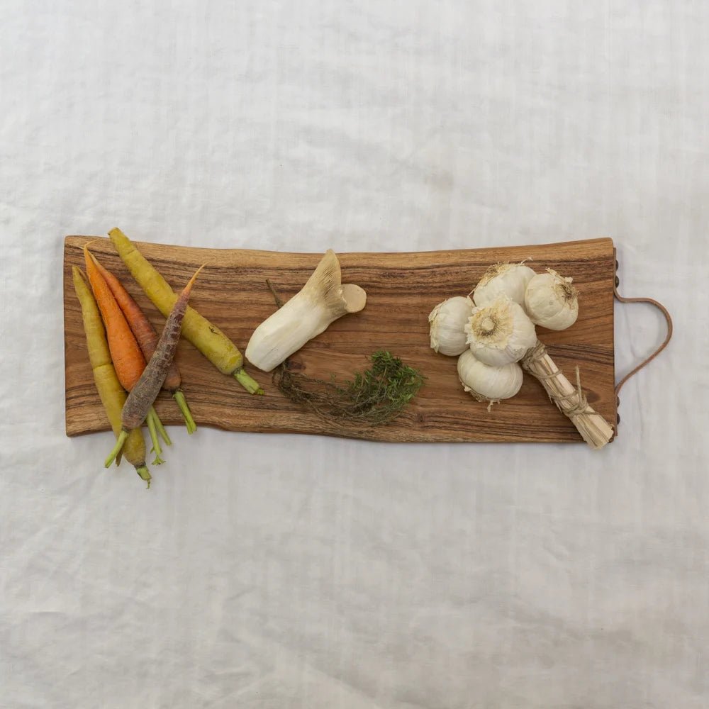 Leather Handled Chopping Board - Distinctly Living