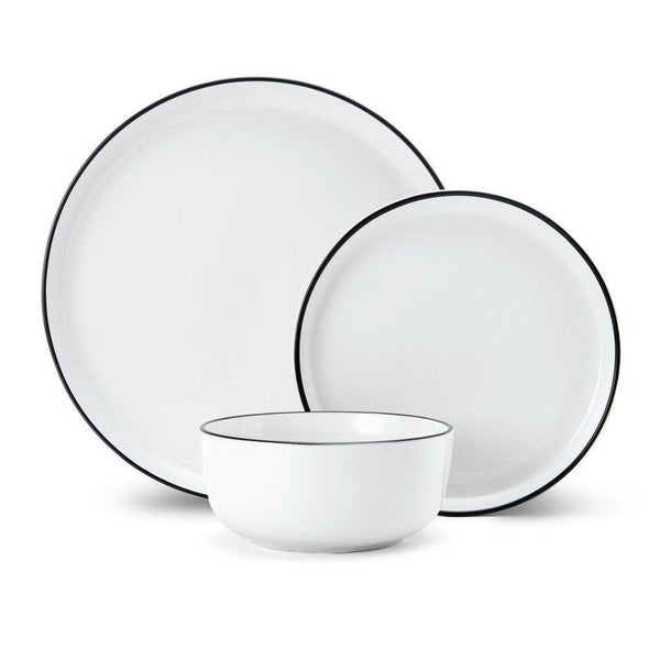 Linear - 12 Piece Dinner Service - Distinctly Living 