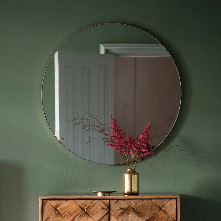 Linear Mirror - Black, Silver or Gold Edged - Distinctly Living