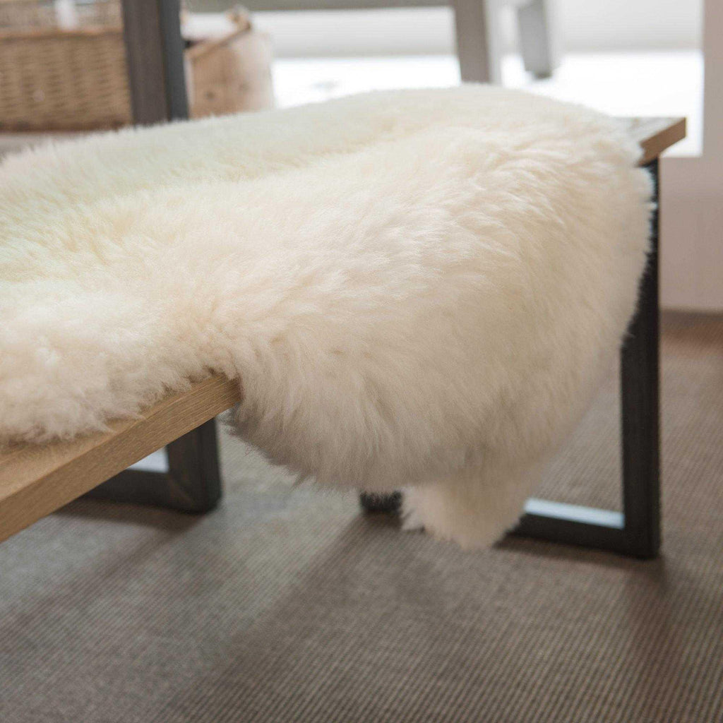 Locally Tanned Devon Soft Sheepskin Rugs - 4 Colours - Distinctly Living