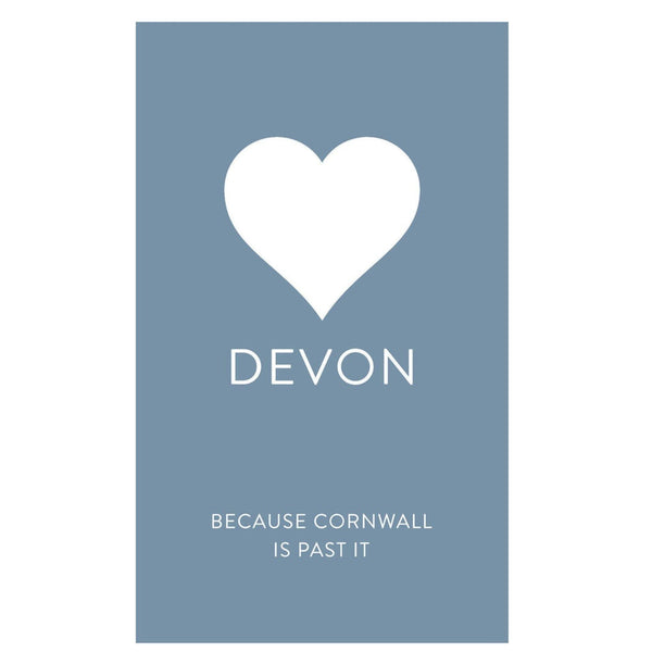 Love Devon Tea Towel - ©Distinctly Living - Distinctly Living