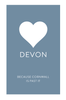 Love Devon Tea Towel - ©Distinctly Living - Distinctly Living 