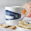 Mackerel Mug Fine Bone China Mug - Distinctly Living