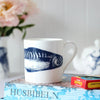 Mackerel Mug Fine Bone China Mug - Distinctly Living