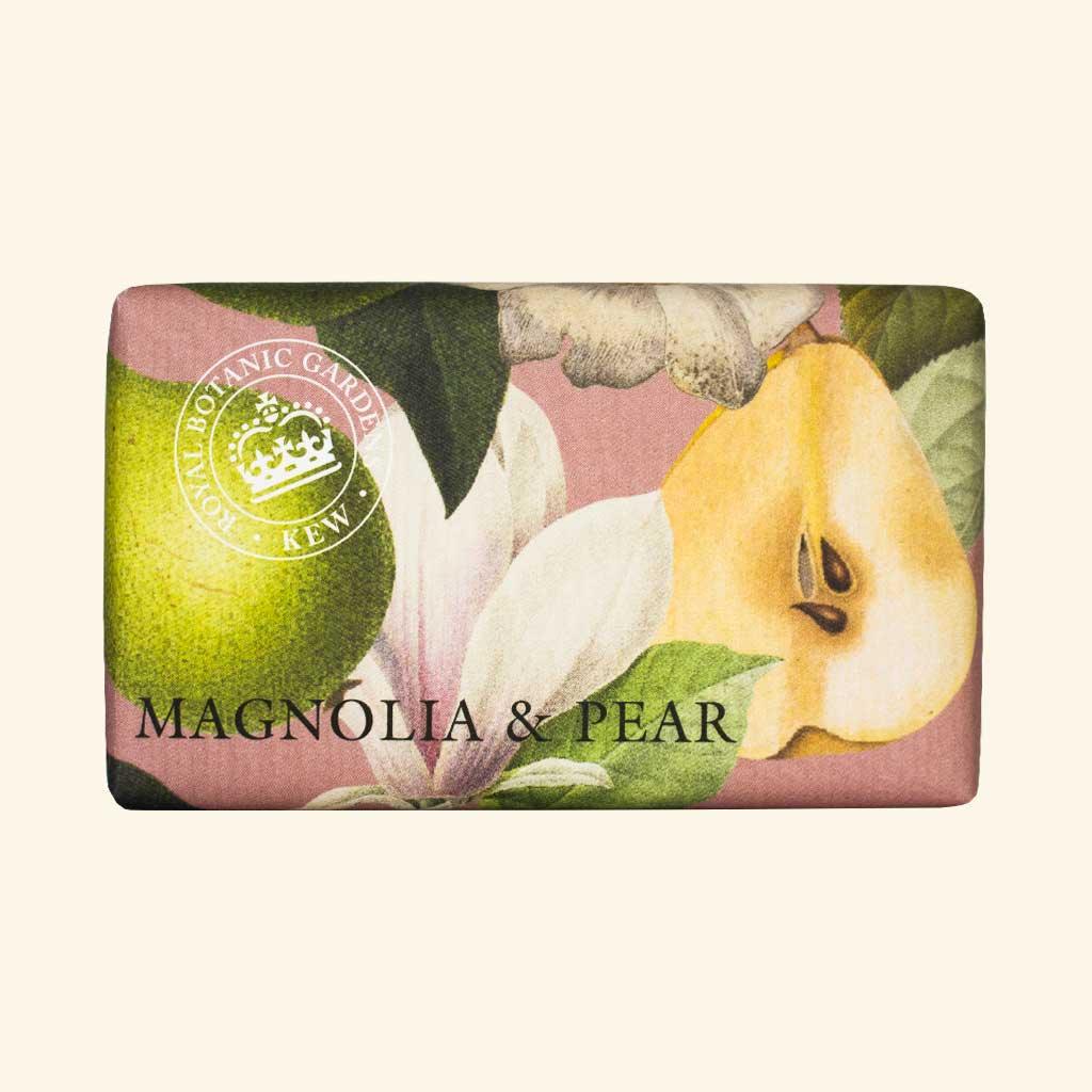 Magnolia and Pear Kew Garden Soap - Distinctly Living 