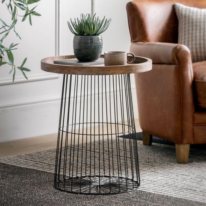 Mandra Side Table - Distinctly Living 