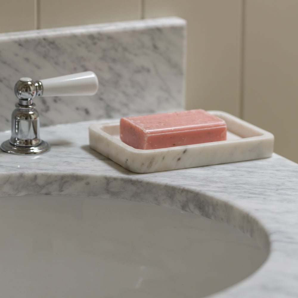 Marble Soap Dish - Pre-Order - Distinctly Living