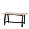 Marlborough Trestle Table - Ink or Green Lead - Distinctly Living 