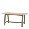 Marlborough Trestle Table - Ink or Green Lead - Distinctly Living 