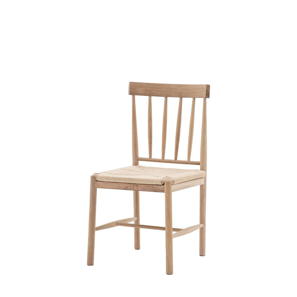 Marlborough Woven Dining Chair - Set of 2 - Choice of Colours - Distinctly Living 