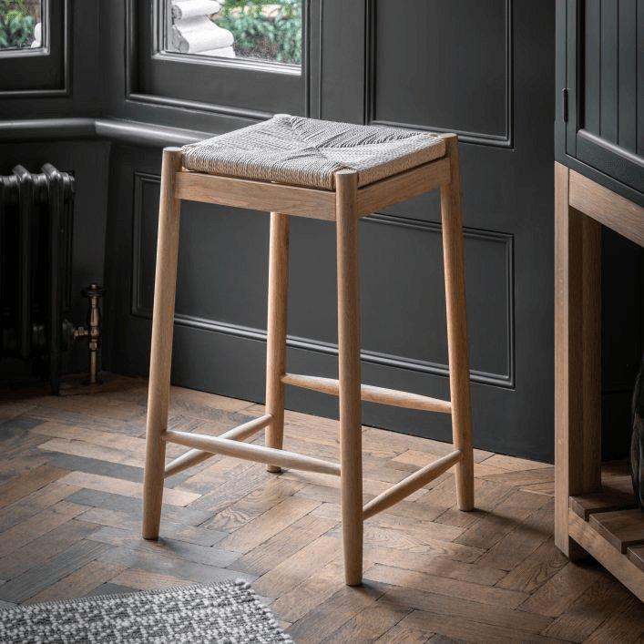 Marlborough Woven Stool - Distinctly Living 