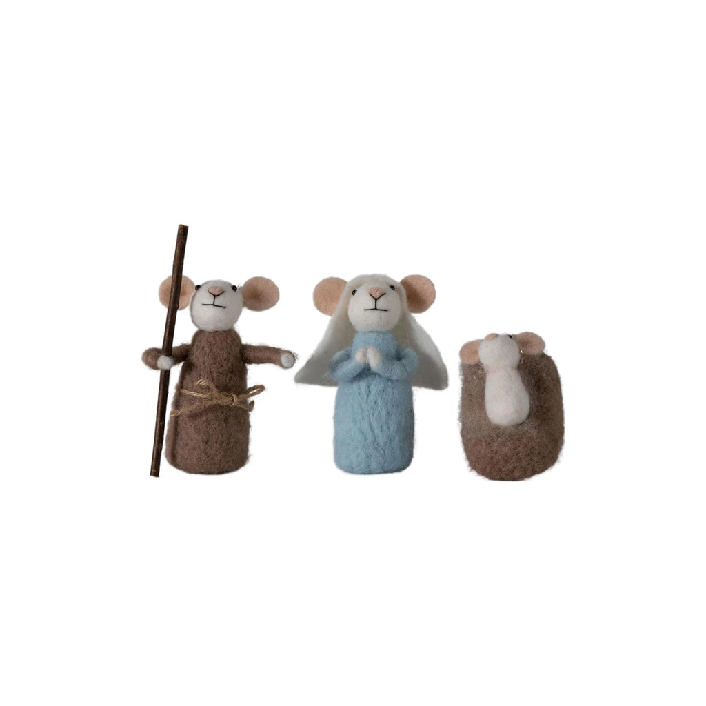 Mary, Joseph and Baby Jesus Set of 3 - Distinctly Living