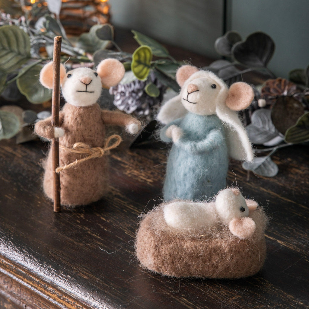 Mary, Joseph and Baby Jesus Set of 3 - Distinctly Living