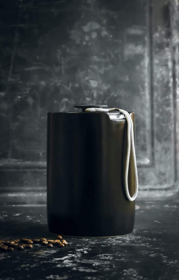 Milan Ceramic Coffee Cannister - Distinctly Living