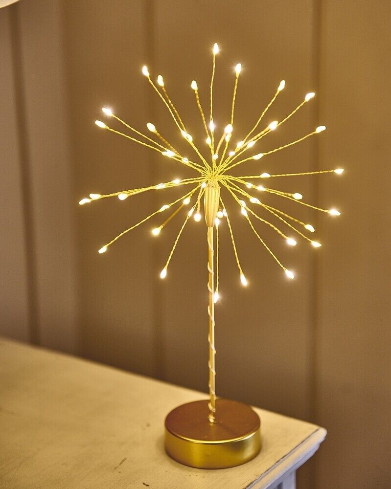 Mini Gold Starburst on Stand - Distinctly Living