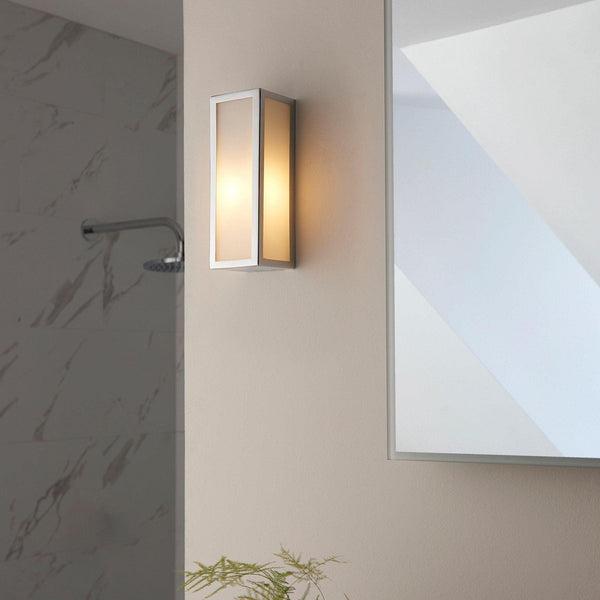 Newman Bathroom Wall Light - Frosted or Clear - Distinctly Living 