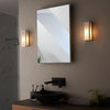 Newman Bathroom Wall Light - Frosted or Clear - Distinctly Living