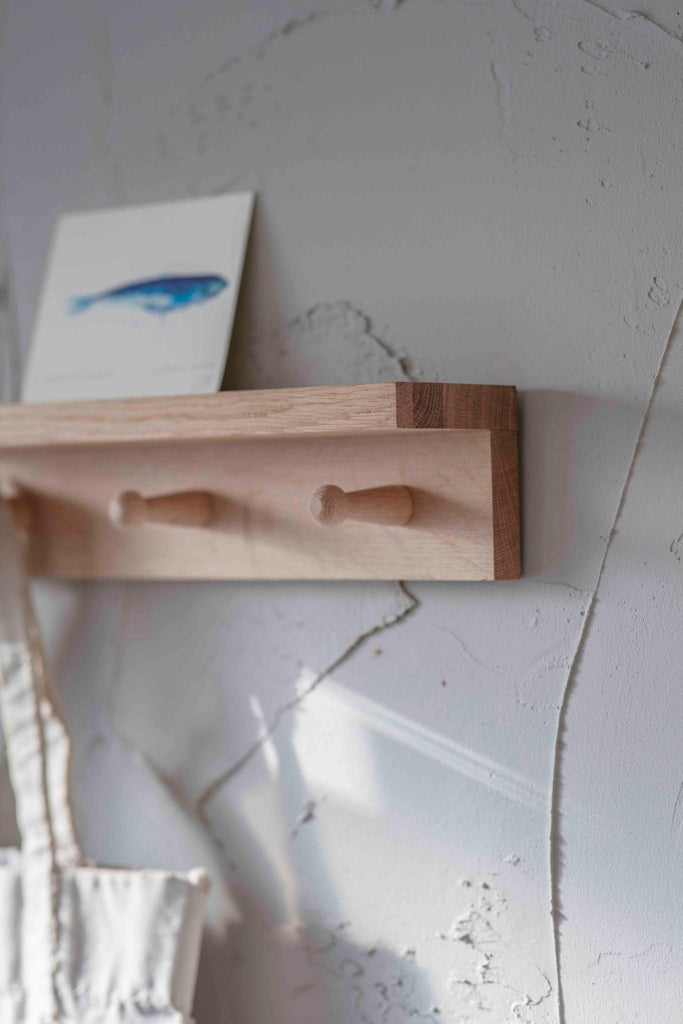 Oak Peg Rail - Distinctly Living