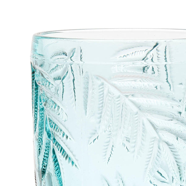 Ocean Blue Leaf Tumbler - Distinctly Living