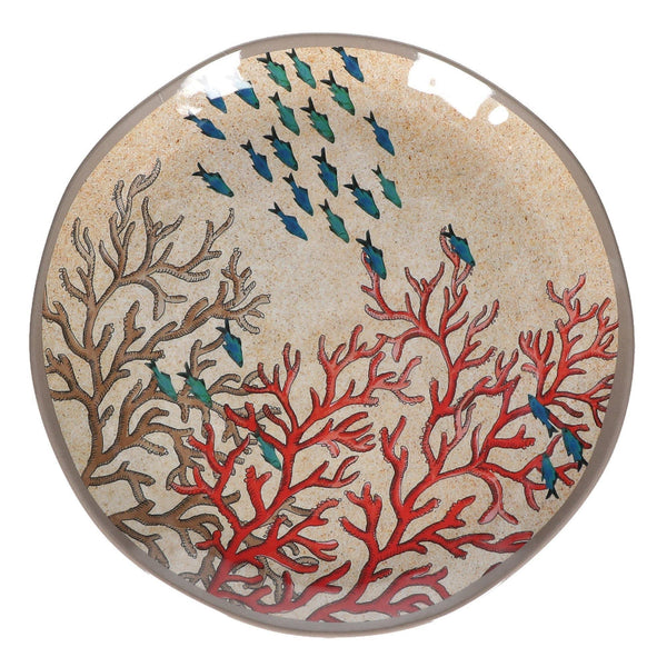 Ocean Life - Set of 2 Large Plates - Distinctly Living