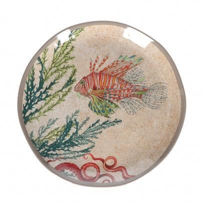 Ocean Life - Set of 2 Side Plates - Distinctly Living