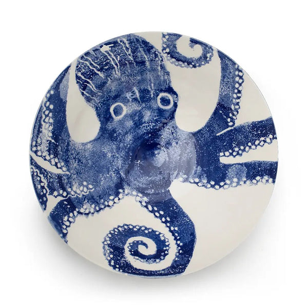 Octopus Salad Bowl - Blue - Distinctly Living