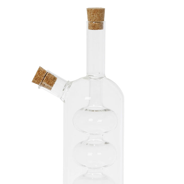 Oil and Vinegar Bottle - Droplet Long Neck - Distinctly Living