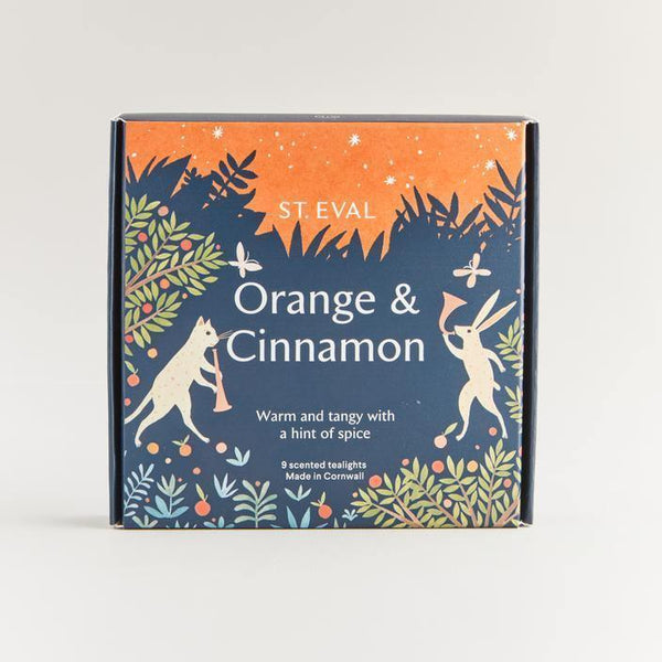 Orange & Cinnamon Scented Christmas Tealights - Distinctly Living