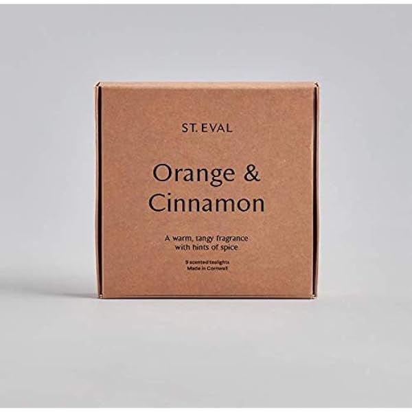 Orange & Cinnamon Scented Tealights - Distinctly Living 