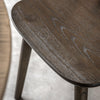 Pair of Folk Oak Dining Chairs - Natural or Mocha - Distinctly Living 