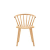 Pair of Folk Oak Dining Chairs - Natural or Mocha - Distinctly Living 