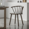 Pair of Folk Oak Dining Chairs - Natural or Mocha - Distinctly Living 