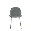 Pair of Palermo Dining Chair - Petrol Blue, Grey, Mint, Light Grey, Brown - Distinctly Living 