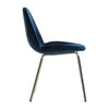 Pair of Palermo Dining Chair - Petrol Blue, Grey, Mint, Light Grey, Brown - Distinctly Living 
