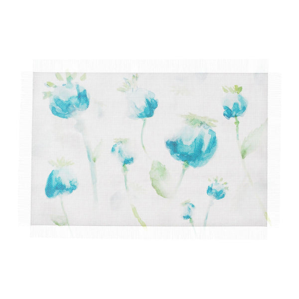 Poppy Blue - Easy Clean Placemat - Distinctly Living