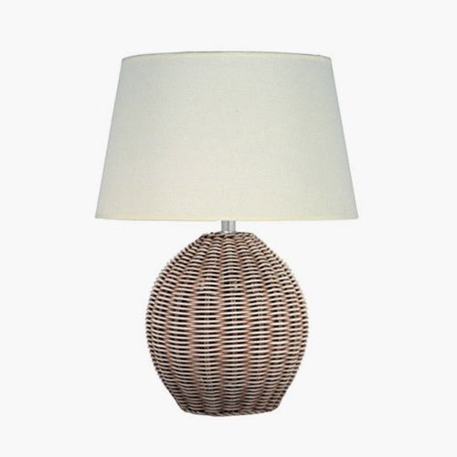 Rattan Table Lamp - Large or Small - Distinctly Living