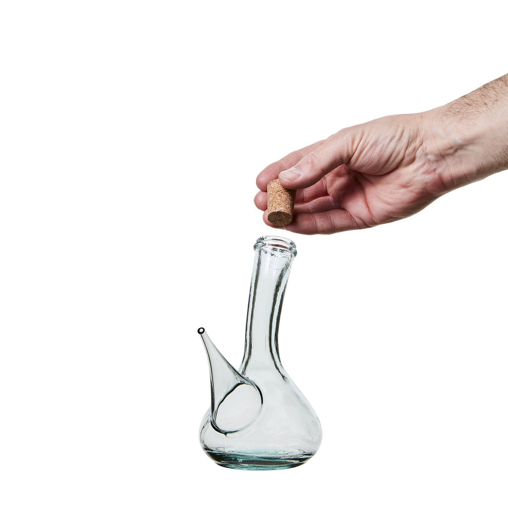 Recycled Glass Oil Drizzler - Distinctly Living