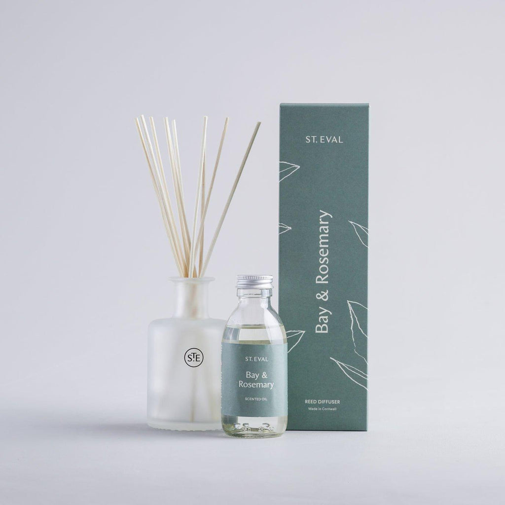 Reed Diffuser Lamorna Bay & Rosemary - Distinctly Living 