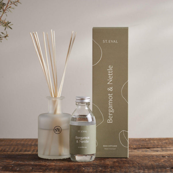 Reed Diffuser Lamorna Bergamot & Nettle - Distinctly Living