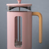 Retro 8 Cup Cafetiere - Taupe, Pink, Cream or Blue - Distinctly Living