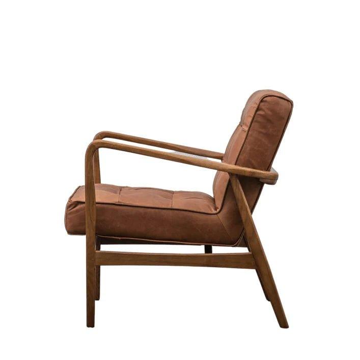 Rex Armchair - Slate Linen or Leather - Distinctly Living