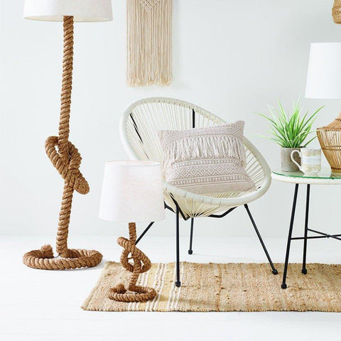 Rope Knot Lamp and Shade - Distinctly Living 