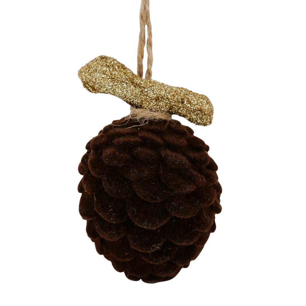 Set of 3 Christmas Tree Hanging Acorns - Distinctly Living