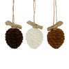 Set of 3 Christmas Tree Hanging Acorns - Distinctly Living