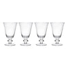 Set of 4 Crystal Glass Wine Glasses - Distinctly Living 