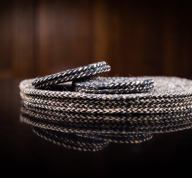 Set of 4 Jute Placemats - Black - Distinctly Living