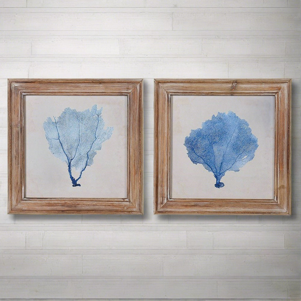 Set of Two Coral Art Prints - Distinctly Living