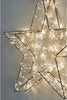 Shimmering Silver Star Light 50cm - Distinctly Living