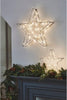 Shimmering Silver Star Light 50cm - Distinctly Living