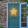 Shimmering Silver Star Light 50cm - Distinctly Living